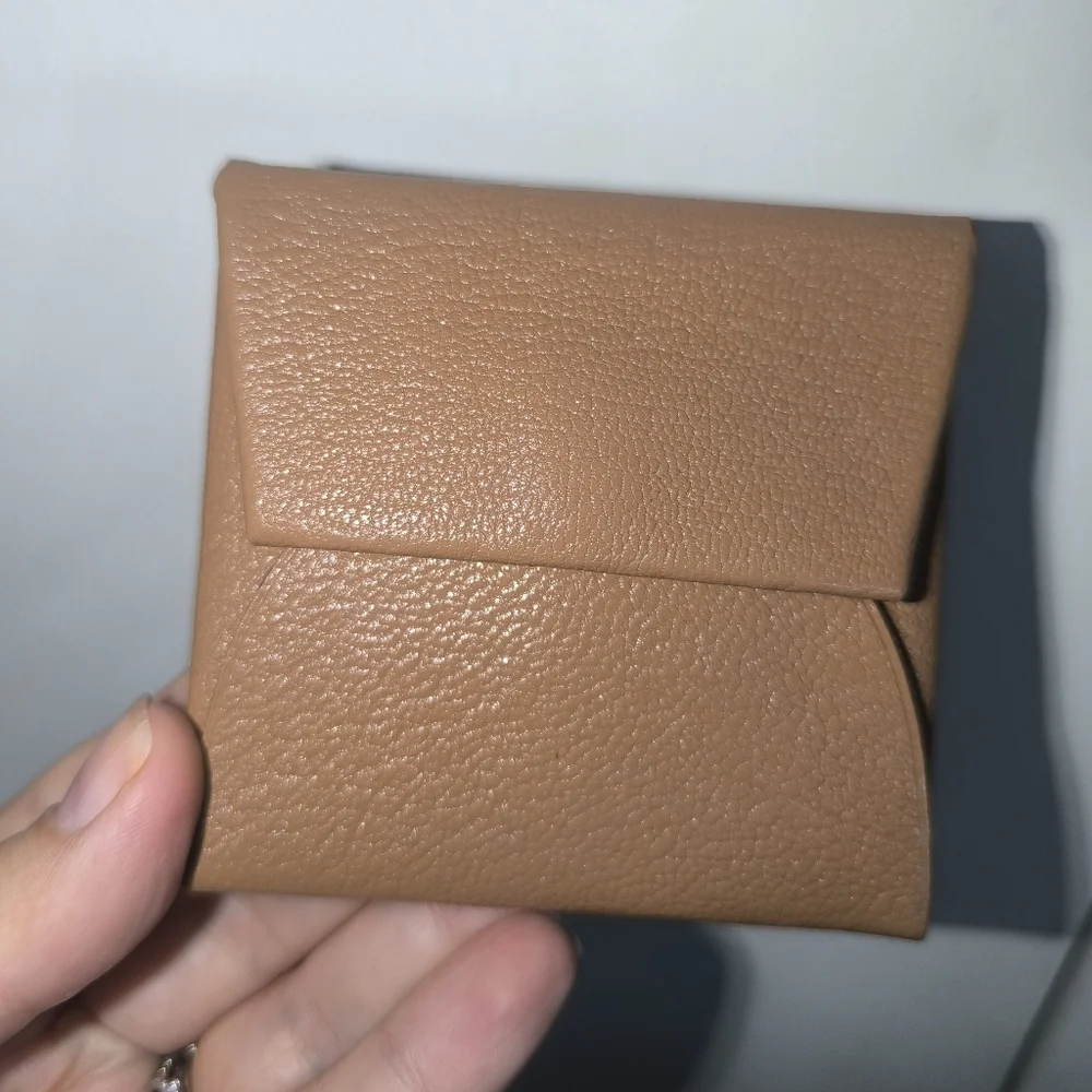 Hermès Bastia Change Purse In Quebracho Chevre Mysore Goatskin - Picture 4 of 17